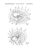 RE-CLOSABLE CAN END LID WITH A ROTATABLE OPENING AND RE-SEALING TAB AND     DRINK CAN EQUIPPED WITH THE RE-SEALABLE CAN END LID diagram and image