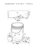 METHOD AND APPARATUS FOR STABILIZING A MIXING BUCKET diagram and image