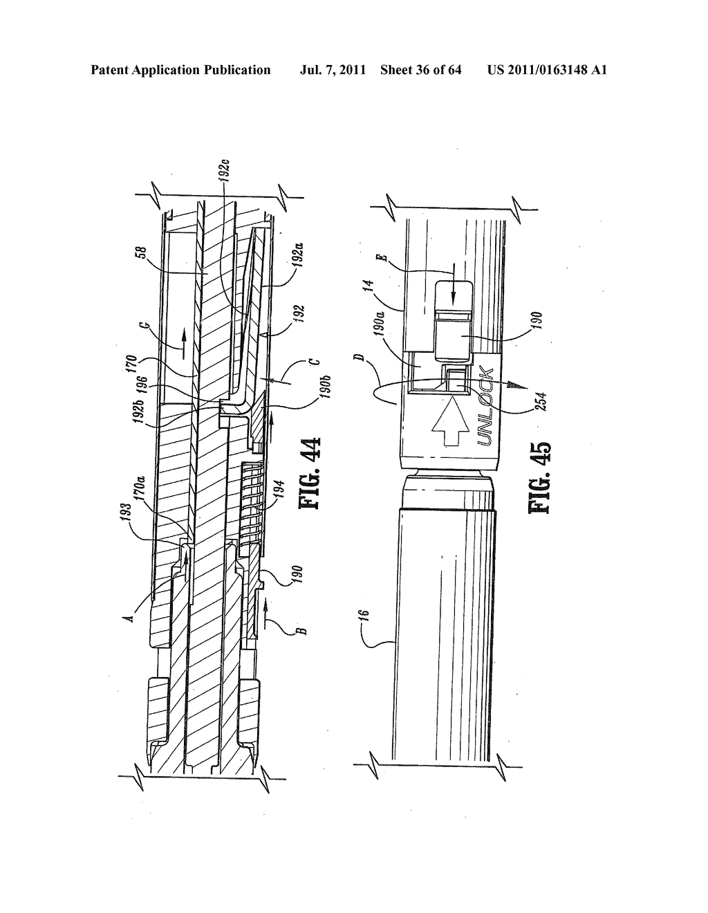 Surgical Stapling Device - diagram, schematic, and image 37