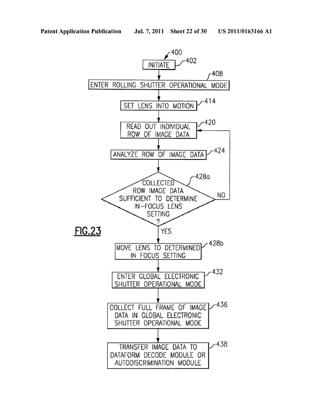 IMAGE READER COMPRISING CMOS BASED IMAGE SENSOR ARRAY - diagram, schematic, and image 23