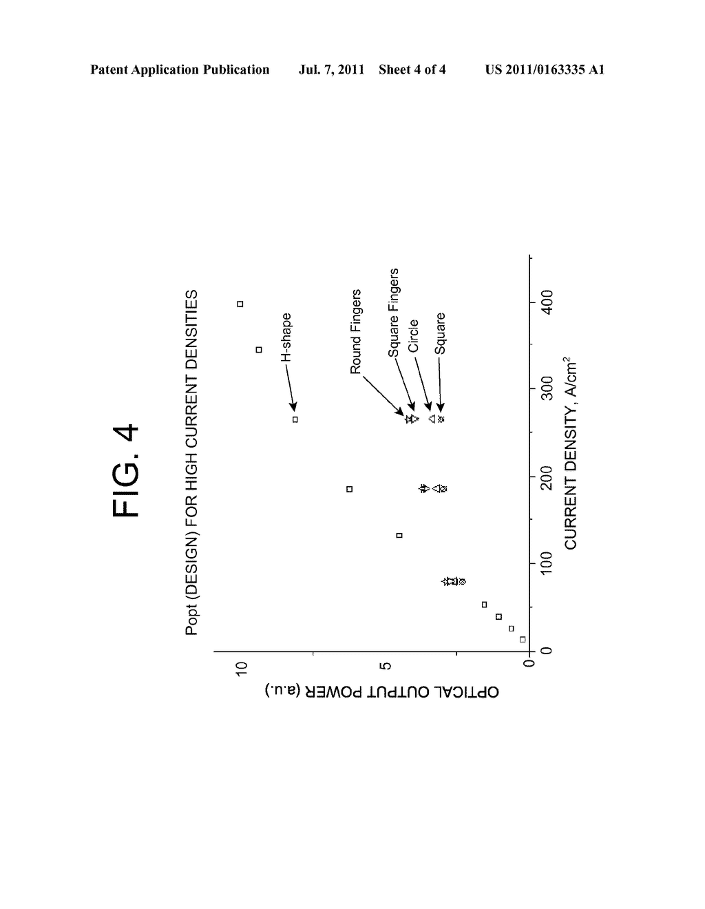 SHAPED CONTACT LAYER FOR LIGHT EMITTING HETEROSTRUCTURE - diagram, schematic, and image 05