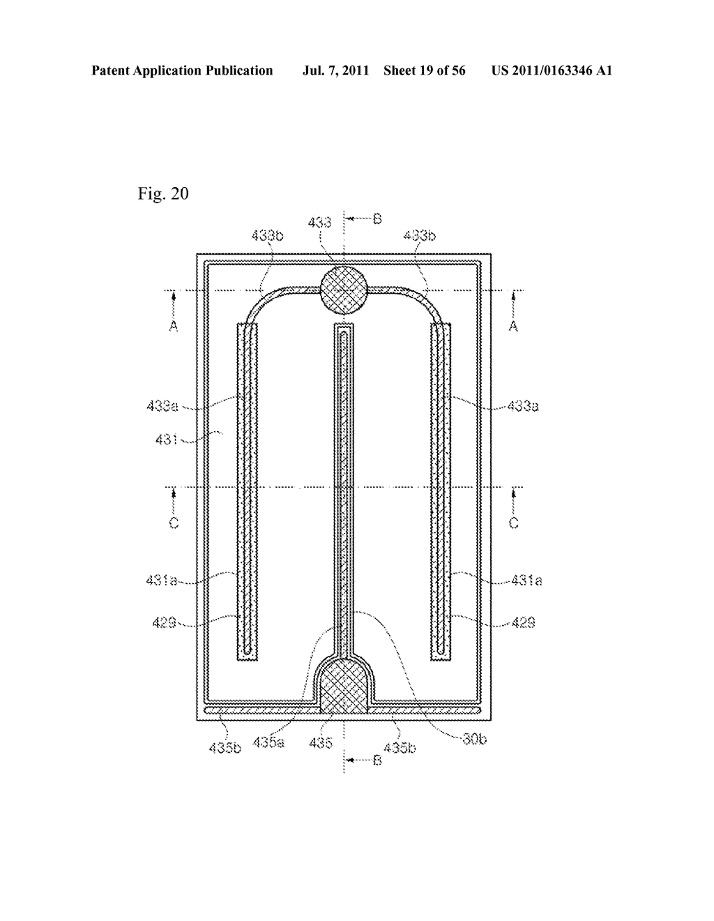 LIGHT EMITTING DIODE HAVING ELECTRODE PADS - diagram, schematic, and image 20