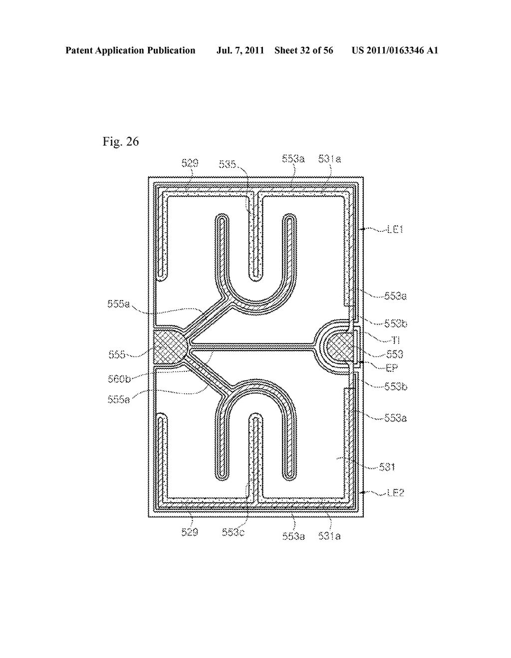 LIGHT EMITTING DIODE HAVING ELECTRODE PADS - diagram, schematic, and image 33