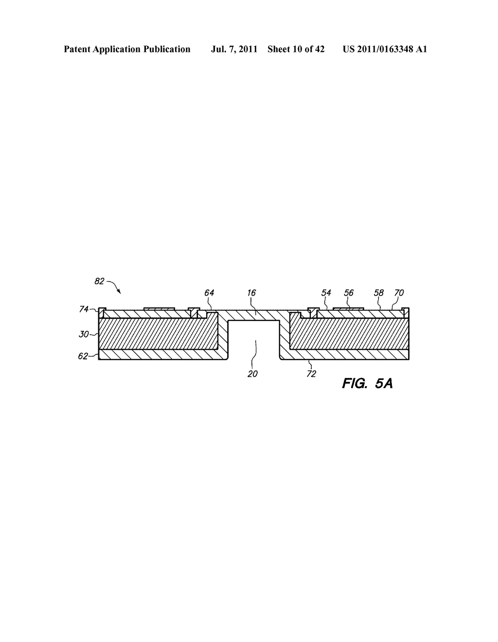 SEMICONDUCTOR CHIP ASSEMBLY WITH BUMP/BASE HEAT SPREADER AND INVERTED     CAVITY IN BUMP - diagram, schematic, and image 11