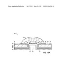 SEMICONDUCTOR CHIP ASSEMBLY WITH BUMP/BASE HEAT SPREADER AND INVERTED     CAVITY IN BUMP diagram and image