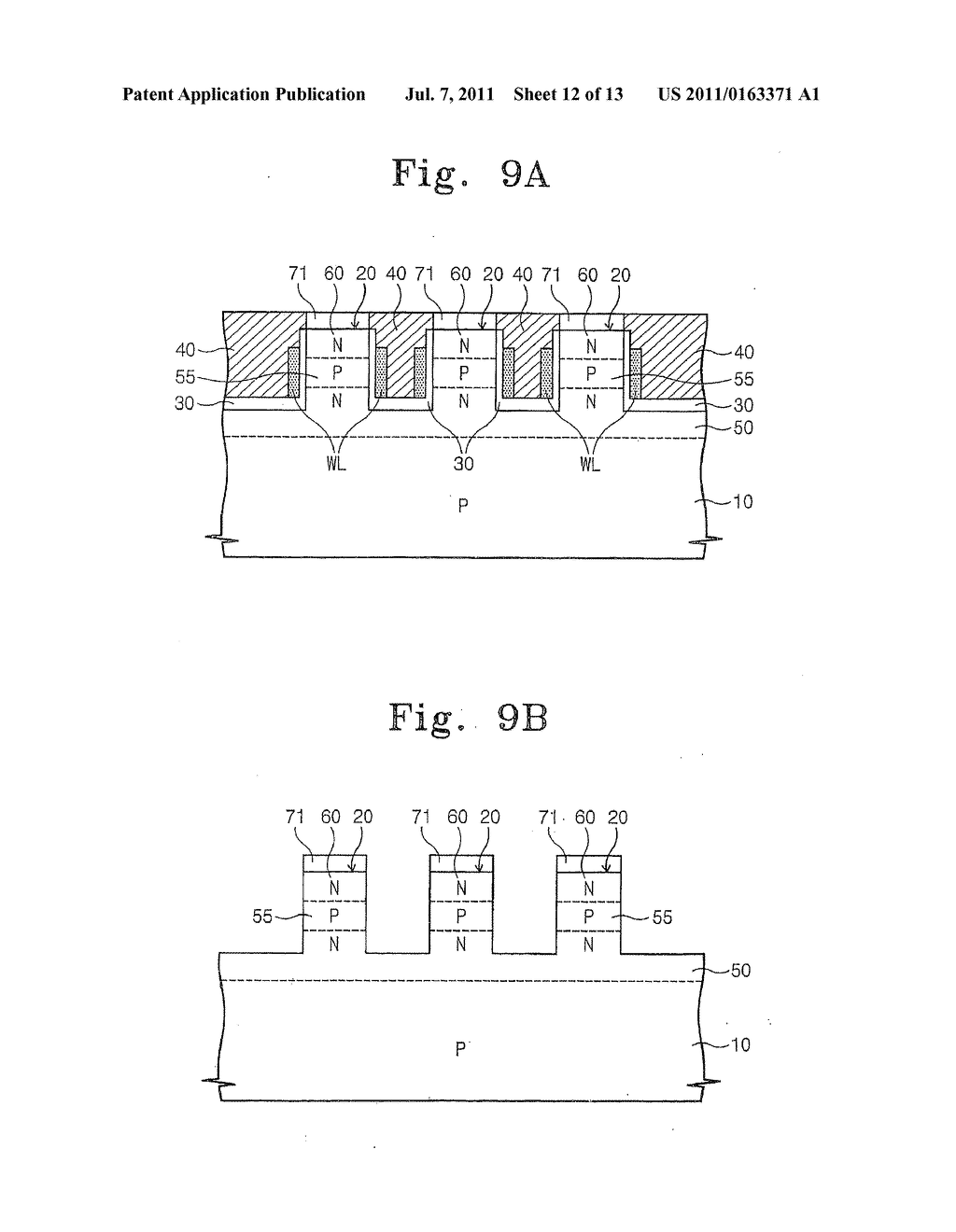 METHODS OF FABRICATING NONVOLATILE SEMICONDUCTOR MEMORY DEVICES - diagram, schematic, and image 13