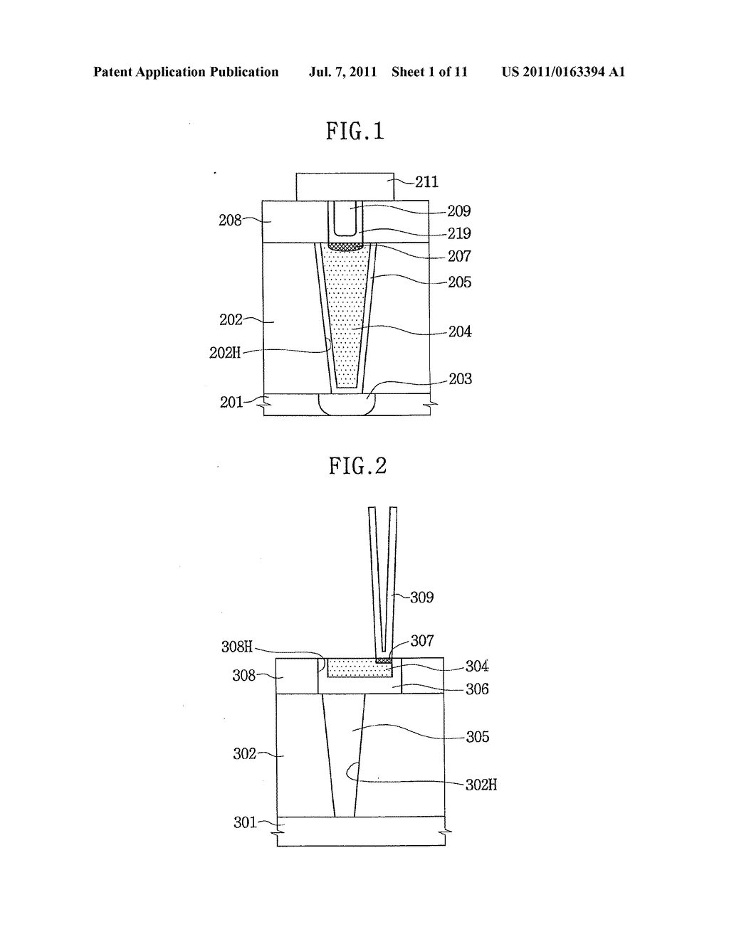 SEMICONDUCTOR CONTACT STRUCTURE AND METHOD OF FABRICATING THE SAME - diagram, schematic, and image 02