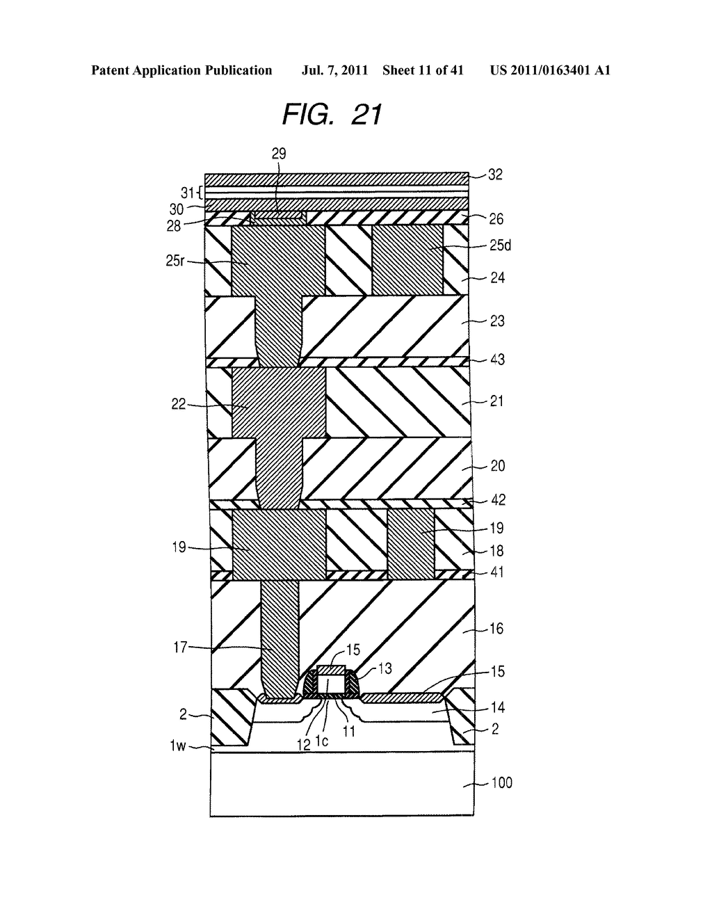 SEMICONDUCTOR DEVICE HAVING MEMORY ELEMENT WITH STRESS INSULATING FILM - diagram, schematic, and image 12