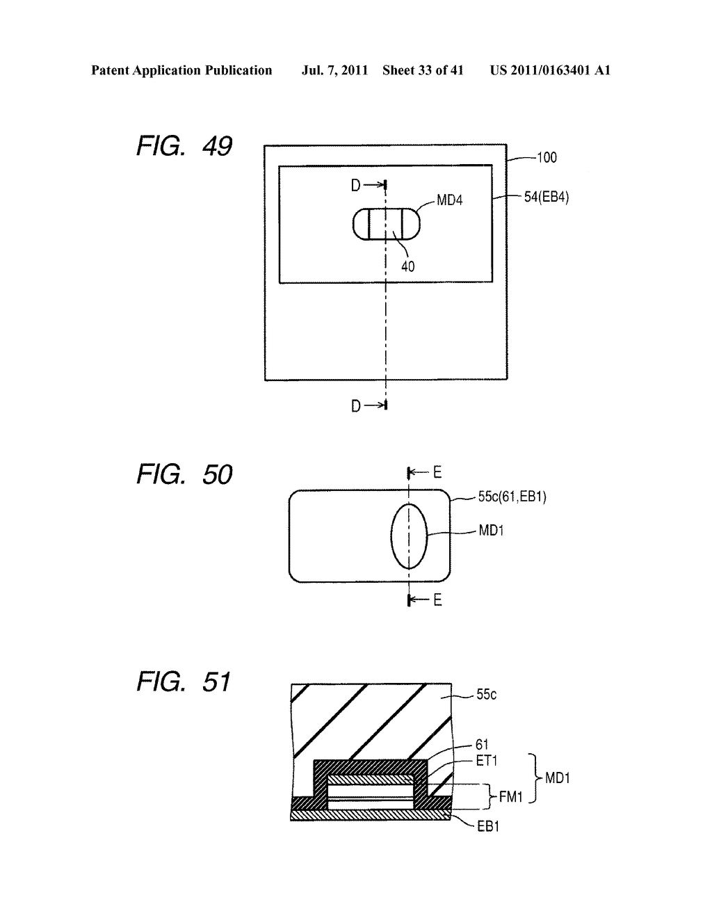 SEMICONDUCTOR DEVICE HAVING MEMORY ELEMENT WITH STRESS INSULATING FILM - diagram, schematic, and image 34
