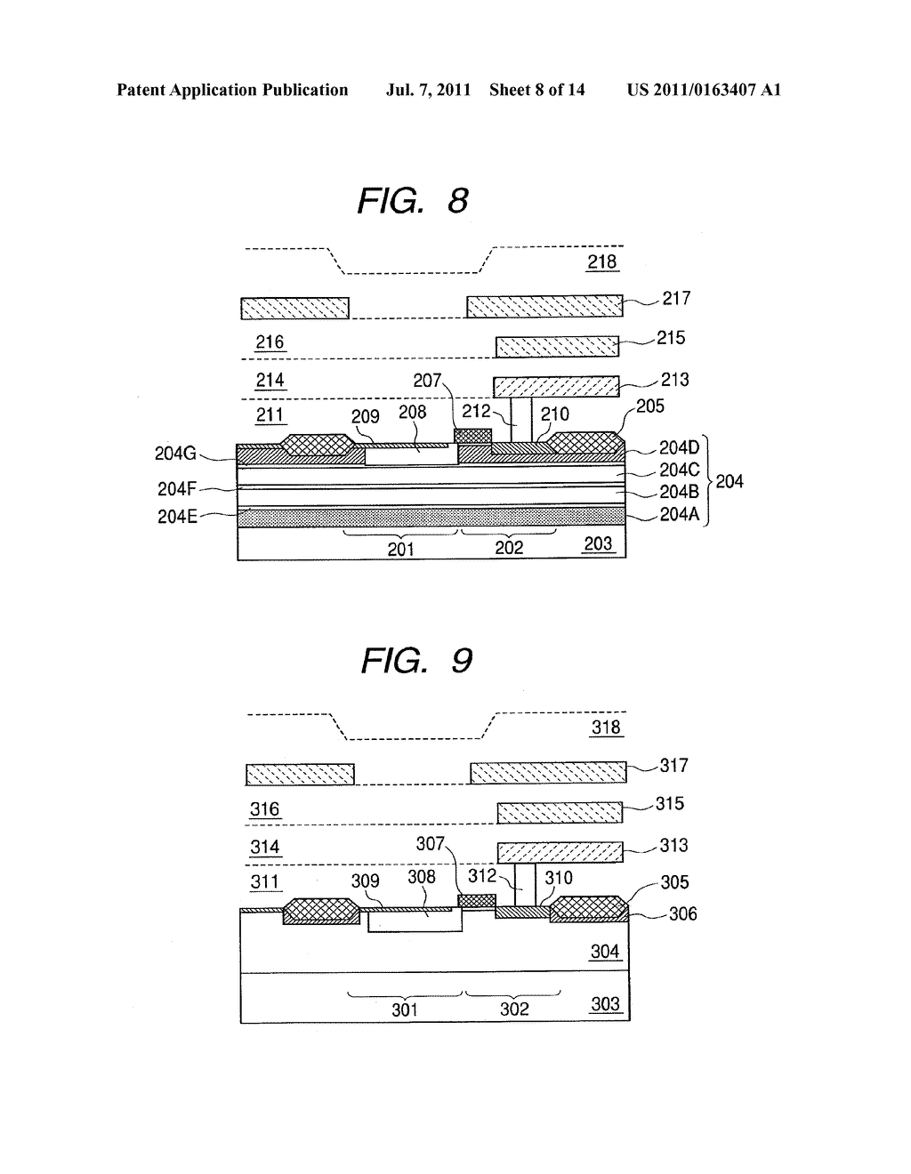 PHOTOELECTRIC CONVERSION DEVICE, METHOD OF MANUFACTURING PHOTOELECTRIC     CONVERSION DEVICE, AND IMAGE PICKUP SYSTEM - diagram, schematic, and image 09