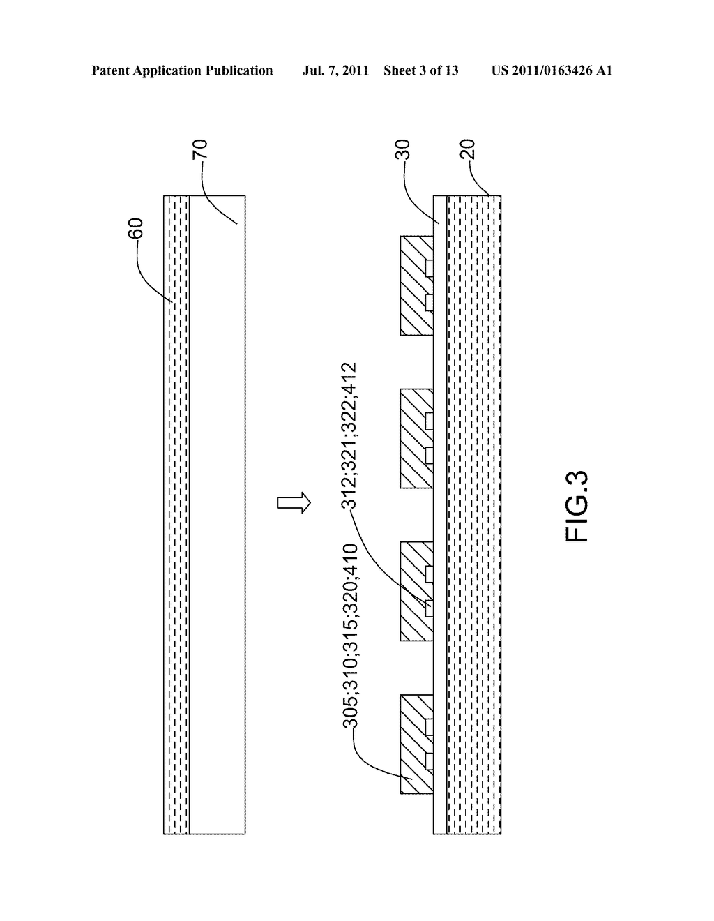 Dice Rearrangement Package Structure Using Layout Process to Form a     Compliant Configuration - diagram, schematic, and image 04