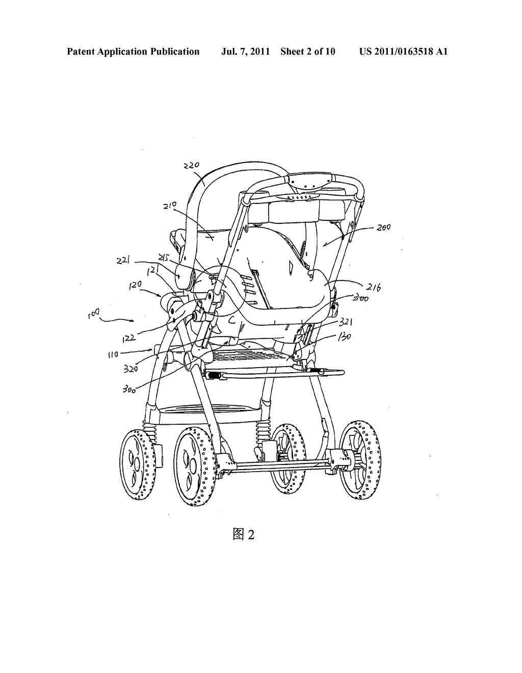 ASSEMBLY OF SEAT UNIT AND CHILD STROLLER - diagram, schematic, and image 03