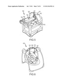 STROLLER LINER WITH TOY ATTACHMENT SYSTEM diagram and image