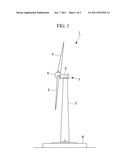 WIND TURBINE FOR WIND POWER GENERATION diagram and image