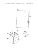 MOVABLE DRAWER WITH RAILING ADJUSTMENT diagram and image