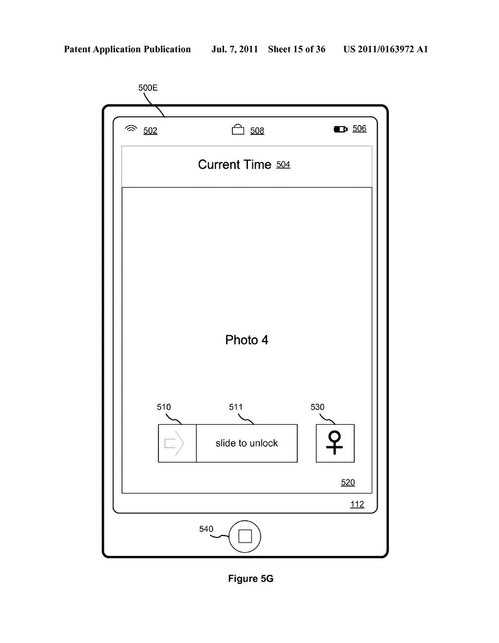 Device, Method, and Graphical User Interface for Interacting with a     Digital Photo Frame - diagram, schematic, and image 16