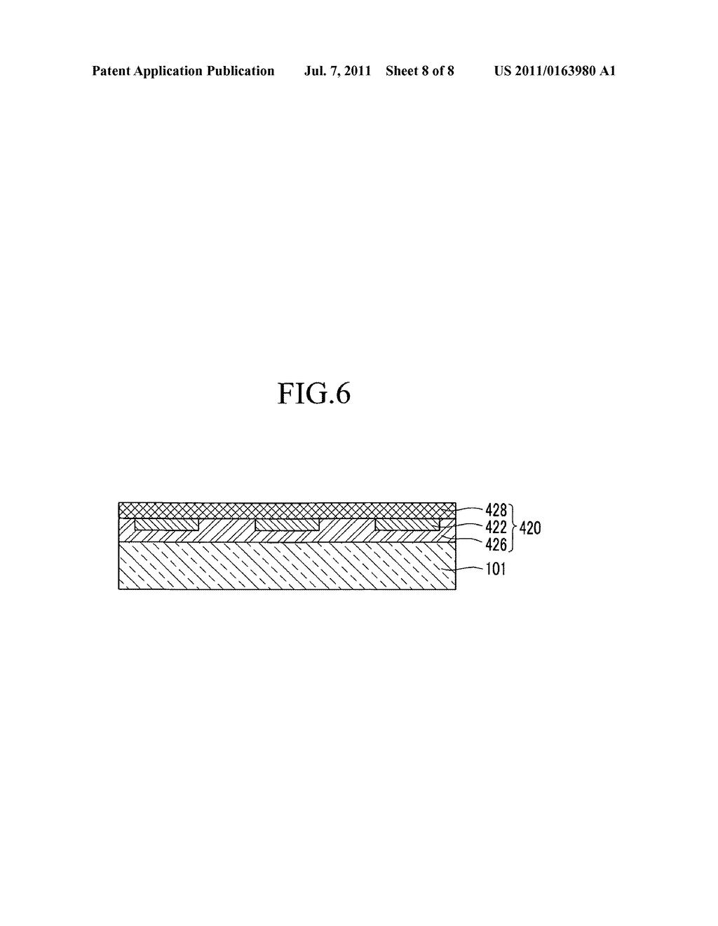 Organic light emitting diode display and method of manufacturing the same - diagram, schematic, and image 09