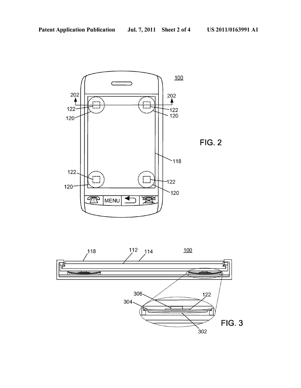 PORTABLE ELECTRONIC DEVICE AND METHOD OF CONTROLLING SAME - diagram, schematic, and image 03