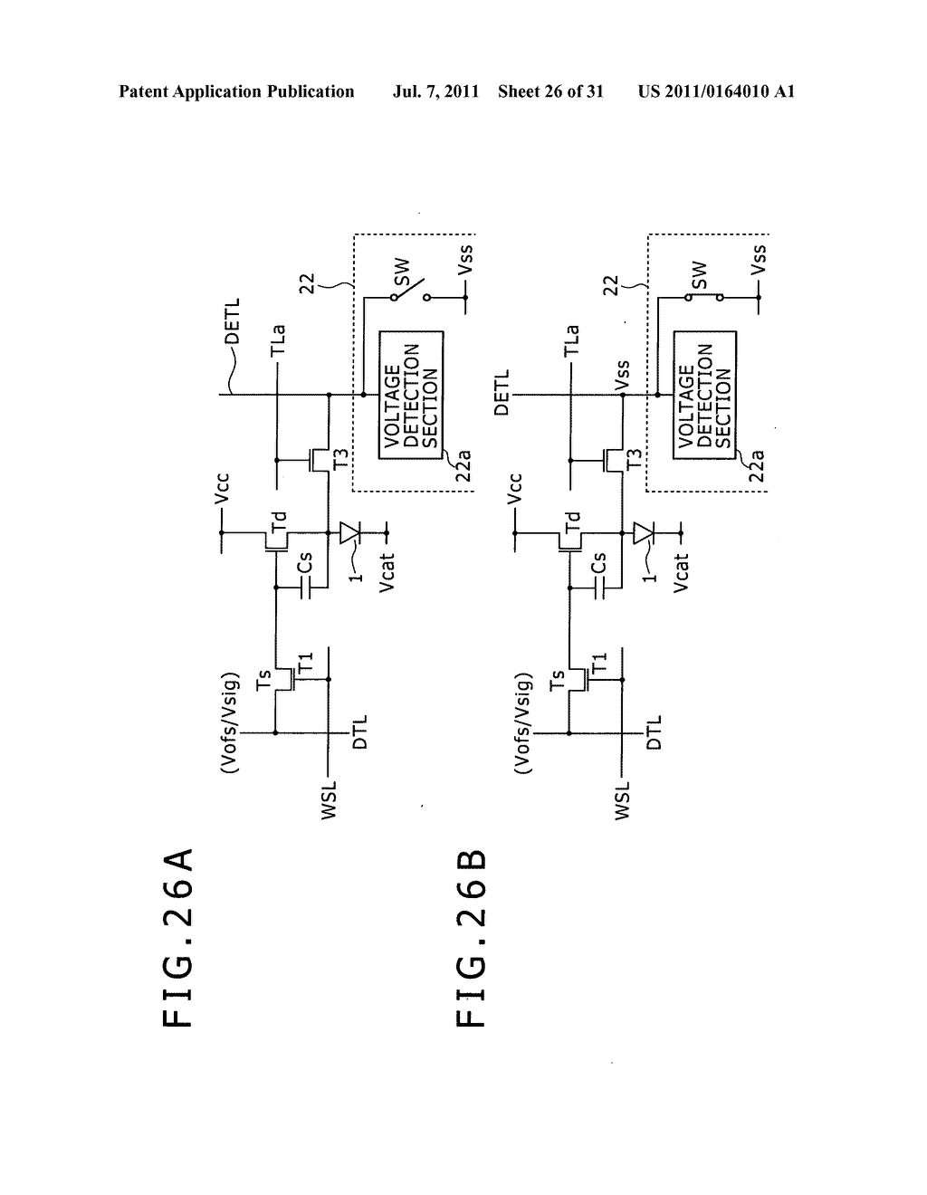 Display apparatus, light detection method and electronic apparatus - diagram, schematic, and image 27