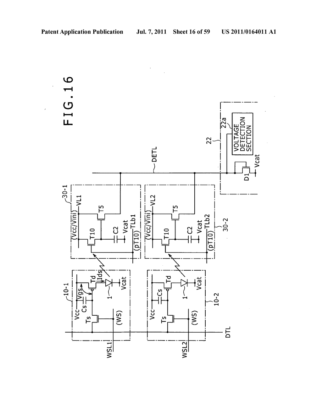 Display apparatus, light detection method and electronic apparatus - diagram, schematic, and image 17