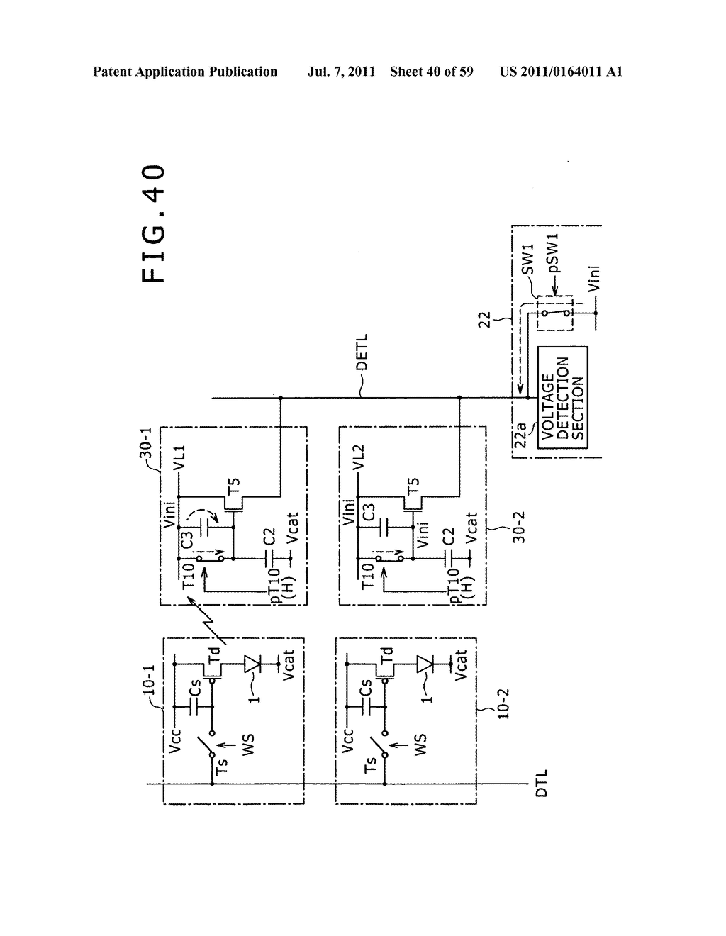 Display apparatus, light detection method and electronic apparatus - diagram, schematic, and image 41