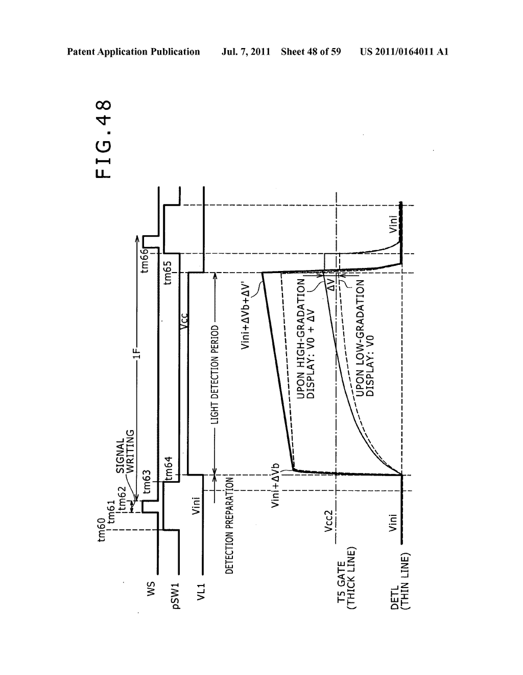 Display apparatus, light detection method and electronic apparatus - diagram, schematic, and image 49