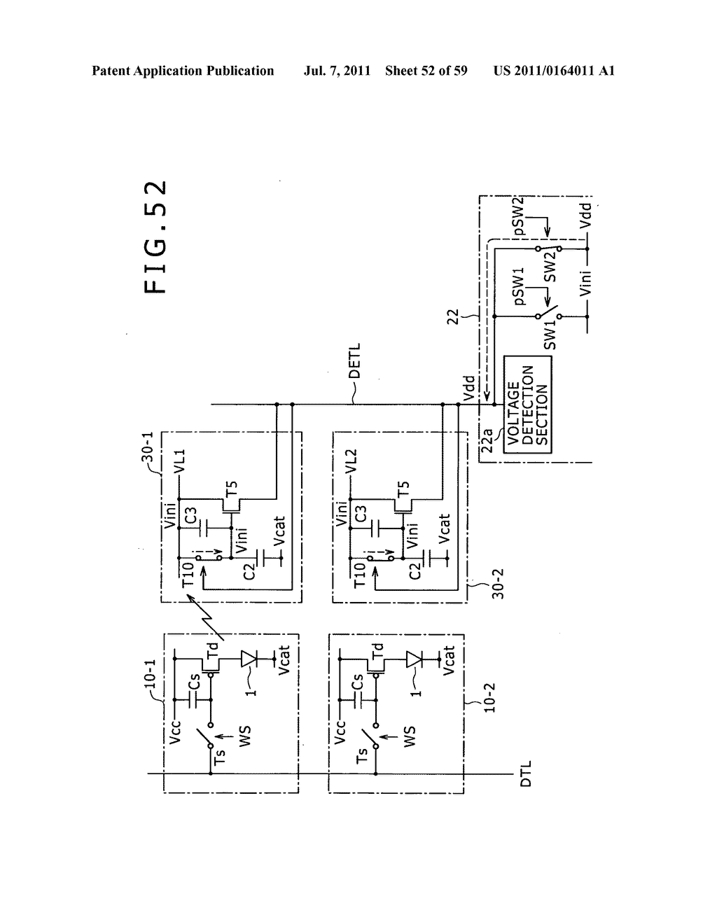 Display apparatus, light detection method and electronic apparatus - diagram, schematic, and image 53