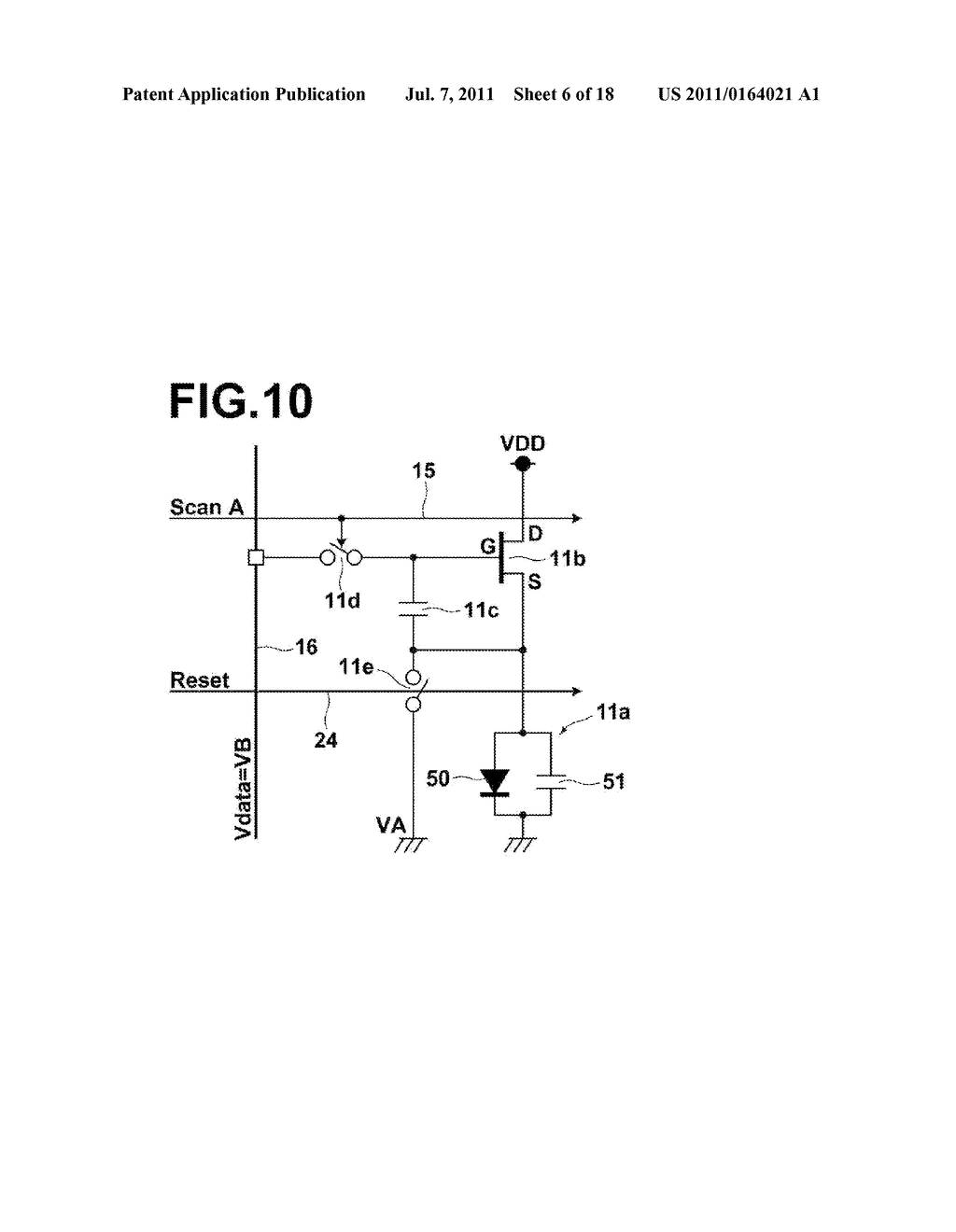 DISPLAY DEVICE AND DRIVE CONTROL METHOD THEREOF - diagram, schematic, and image 07