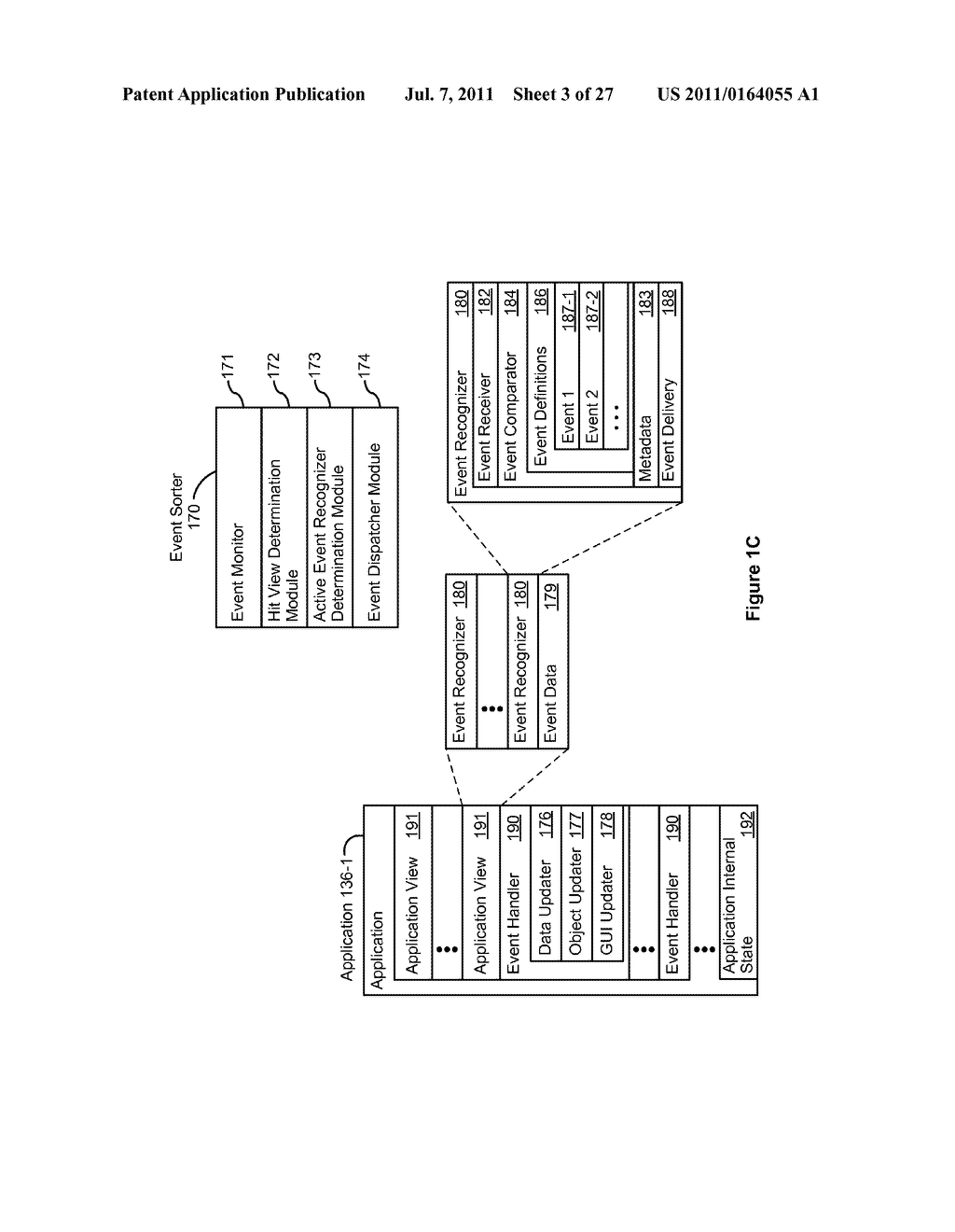 Device, Method, and Graphical User Interface for Manipulating a Collection     of Objects - diagram, schematic, and image 04