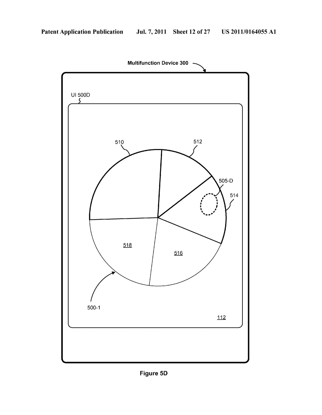 Device, Method, and Graphical User Interface for Manipulating a Collection     of Objects - diagram, schematic, and image 13