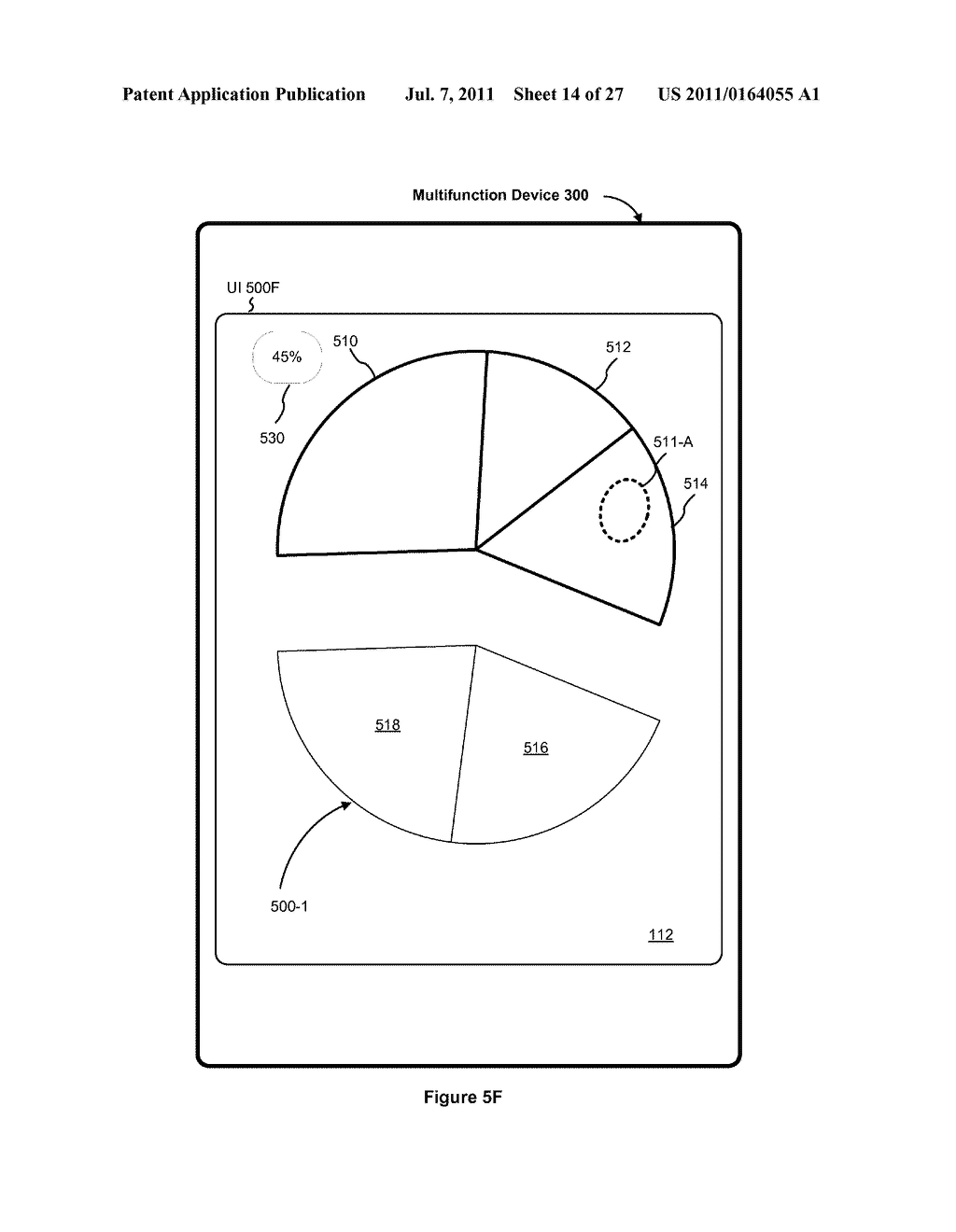 Device, Method, and Graphical User Interface for Manipulating a Collection     of Objects - diagram, schematic, and image 15