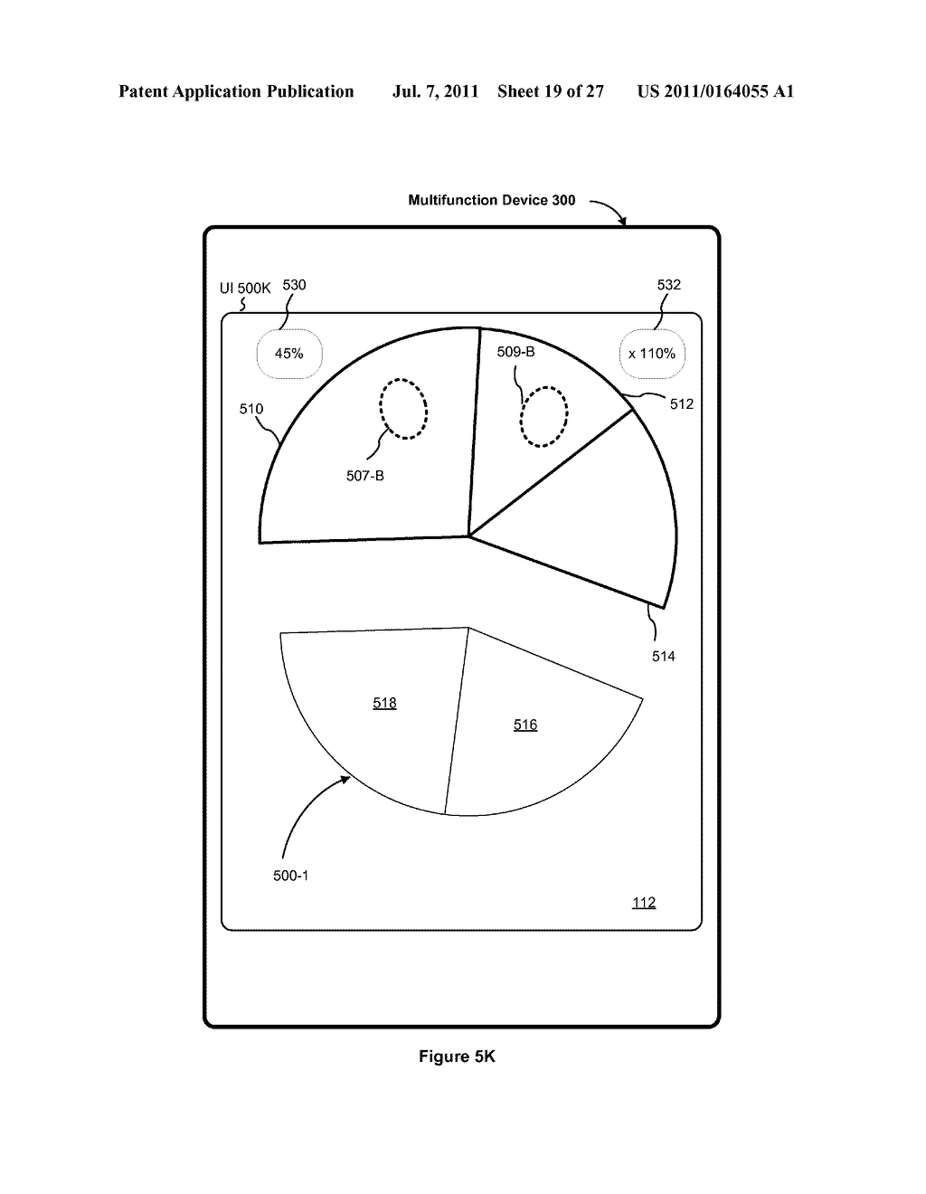 Device, Method, and Graphical User Interface for Manipulating a Collection     of Objects - diagram, schematic, and image 20