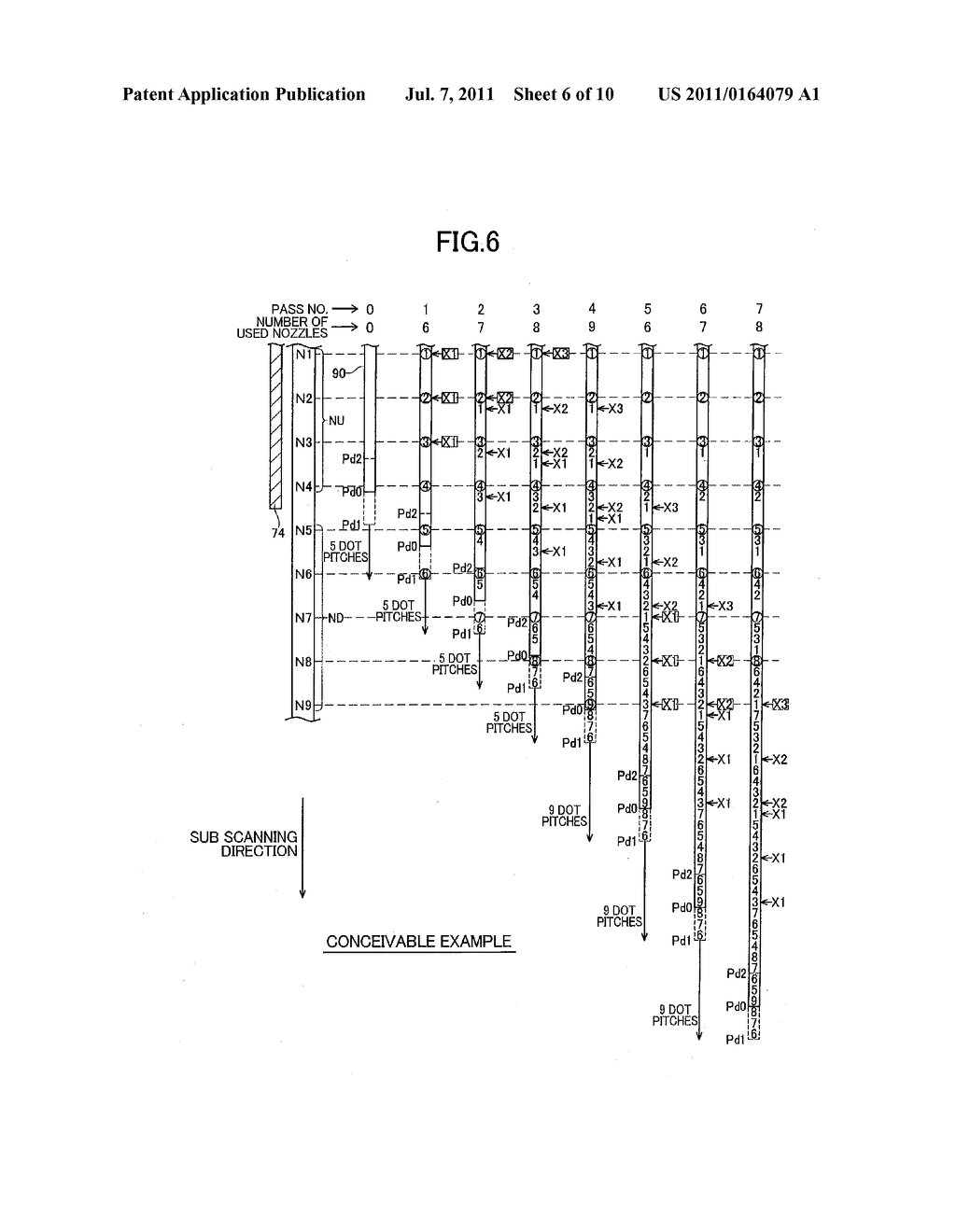 CONTROL DEVICE FOR CONTROLLING PRINTING EXECUTION UNIT - diagram, schematic, and image 07