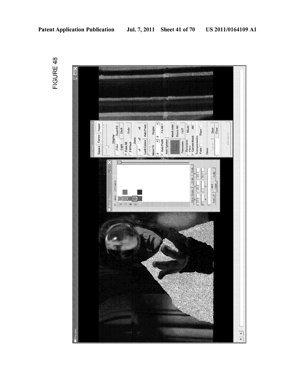 SYSTEM AND METHOD FOR RAPID IMAGE SEQUENCE DEPTH ENHANCEMENT WITH     AUGMENTED COMPUTER-GENERATED ELEMENTS - diagram, schematic, and image 42