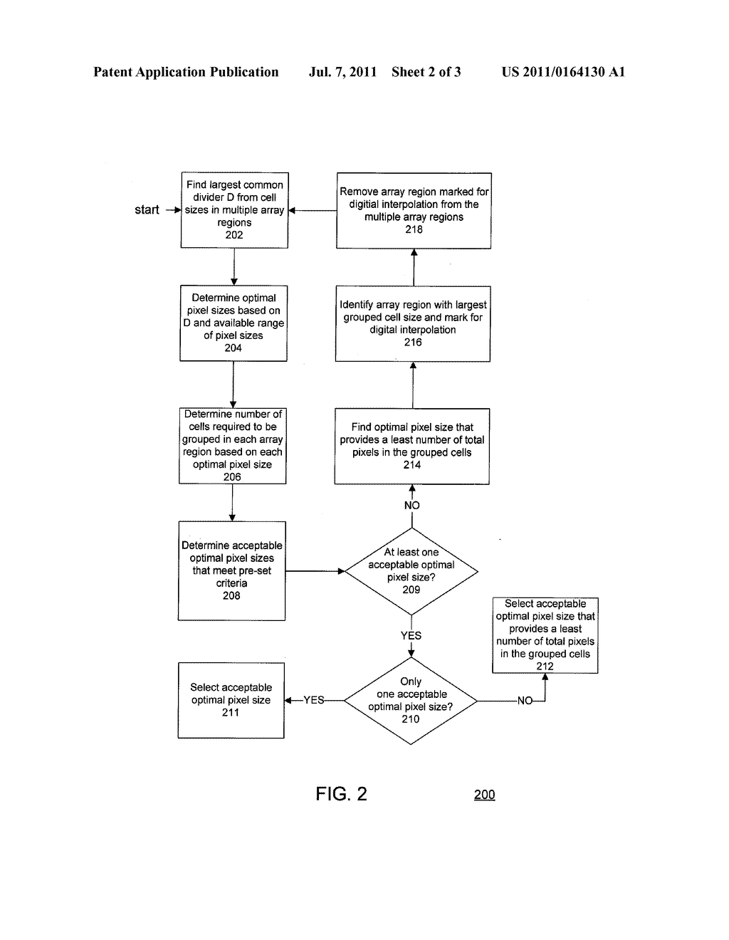 METHODS AND APPARATUS FOR SIMULTANEOUSLY INSPECTING MULTIPLE ARRAY REGIONS     HAVING DIFFERENT PITCHES - diagram, schematic, and image 03