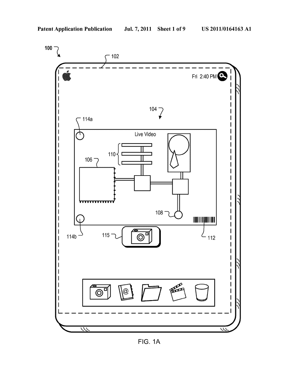 SYNCHRONIZED, INTERACTIVE AUGMENTED REALITY DISPLAYS FOR MULTIFUNCTION     DEVICES - diagram, schematic, and image 02