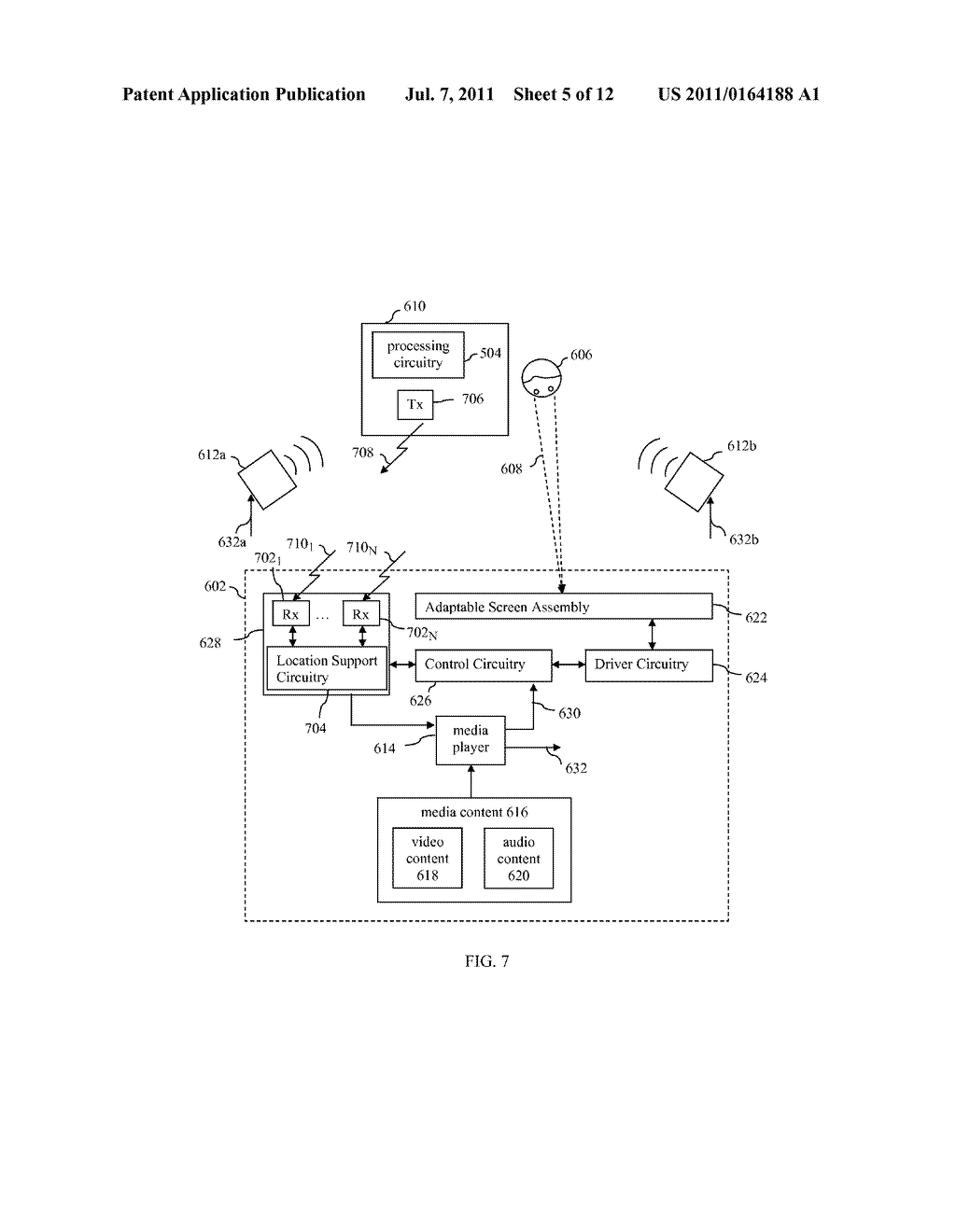 REMOTE CONTROL WITH INTEGRATED POSITION, VIEWER IDENTIFICATION AND OPTICAL     AND AUDIO TEST - diagram, schematic, and image 06
