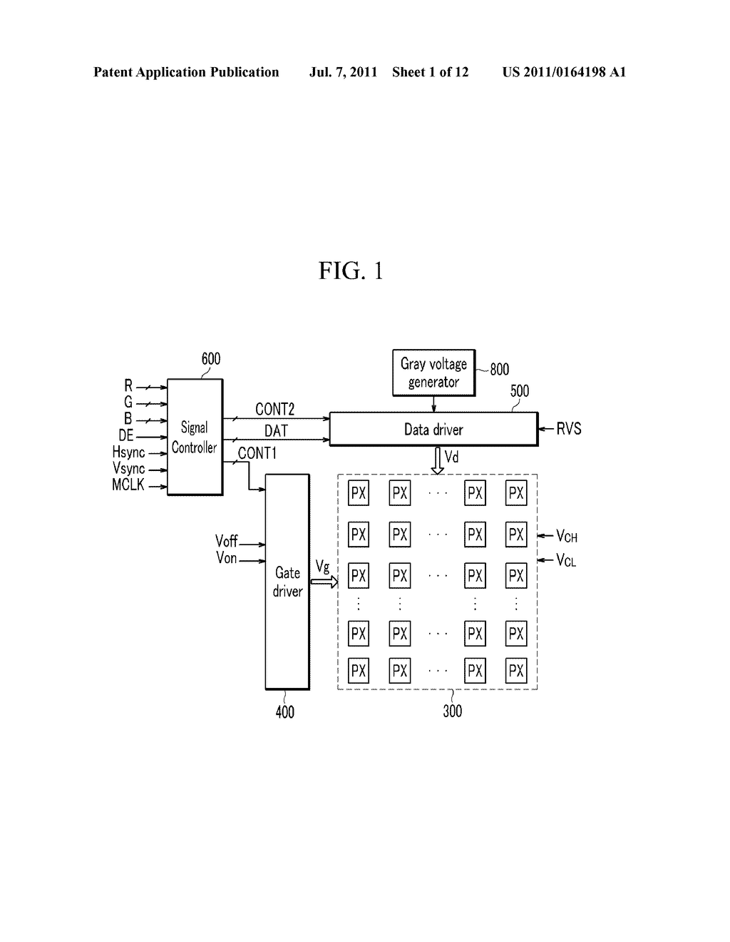 LIQUID CRYSTAL DISPLAY AND METHOD OF MANUFACTURING THE SAME - diagram, schematic, and image 02