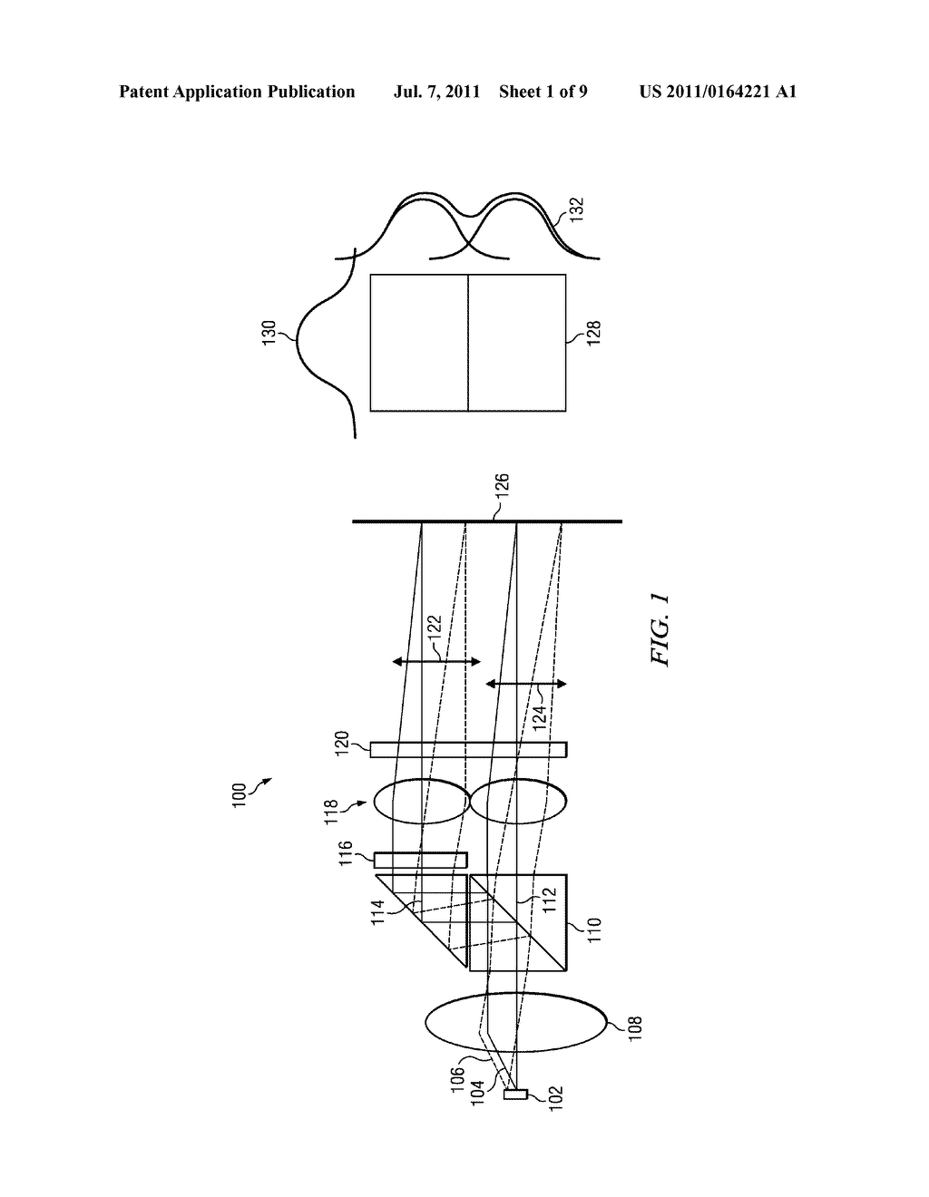 System and Method for Efficiently Delivering Rays from a Light Source to     Create an Image - diagram, schematic, and image 02