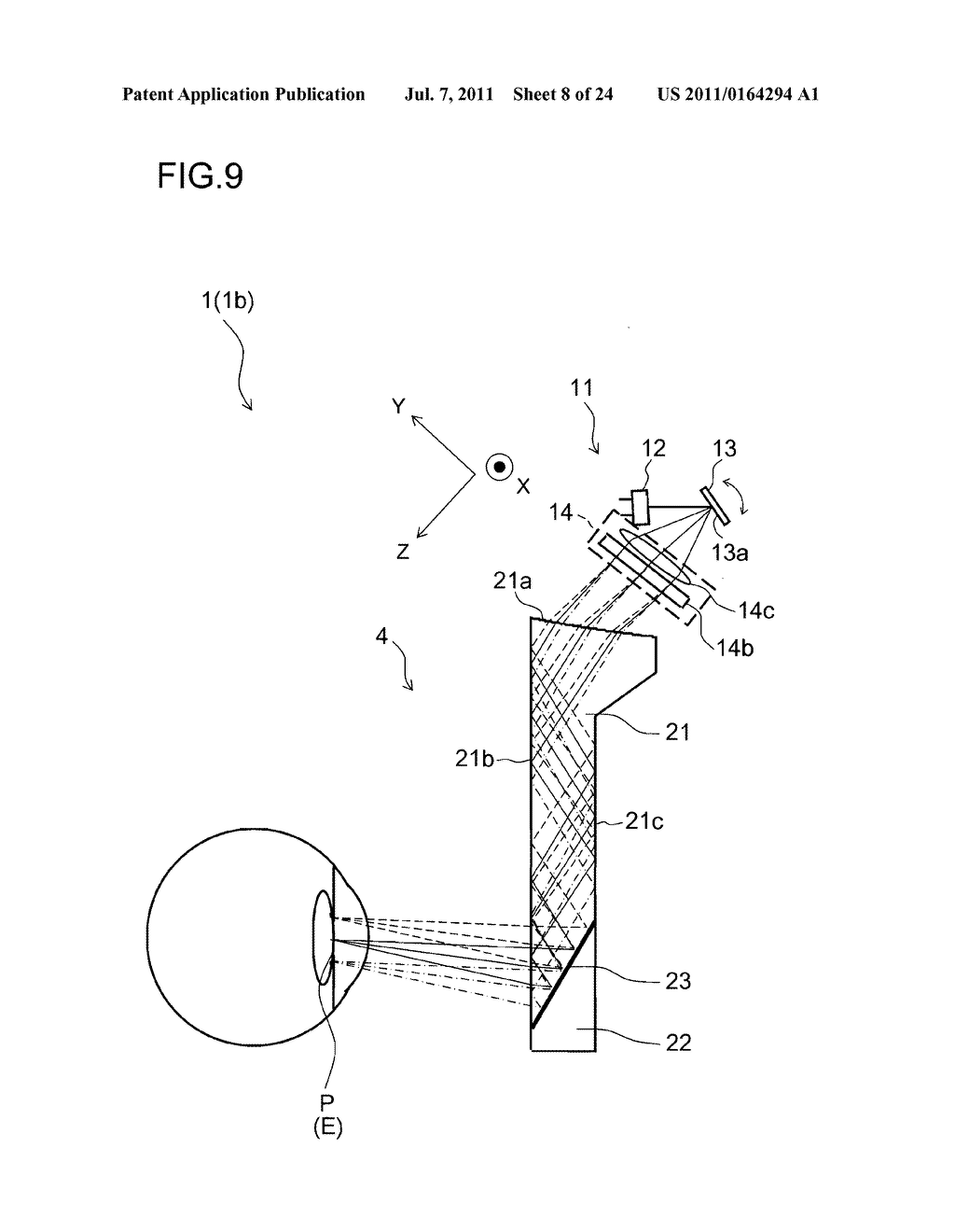 IMAGE DISPLAY DEVICE, HEAD-MOUNTED DISPLAY AND HEAD-UP DISPLAY - diagram, schematic, and image 09