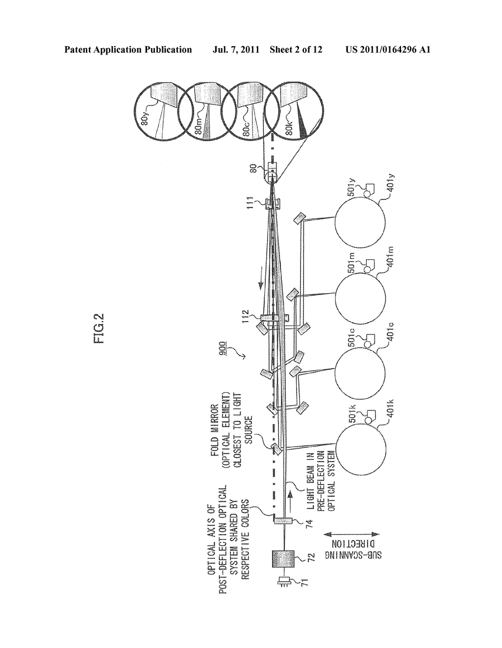 OPTICAL BEAM SCANNING DEVICE, IMAGE FORMING APPARATUS - diagram, schematic, and image 03