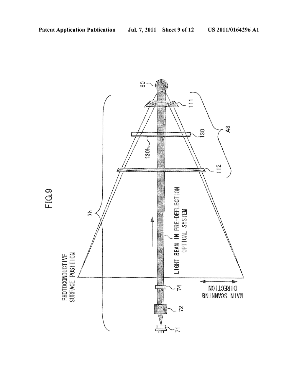 OPTICAL BEAM SCANNING DEVICE, IMAGE FORMING APPARATUS - diagram, schematic, and image 10