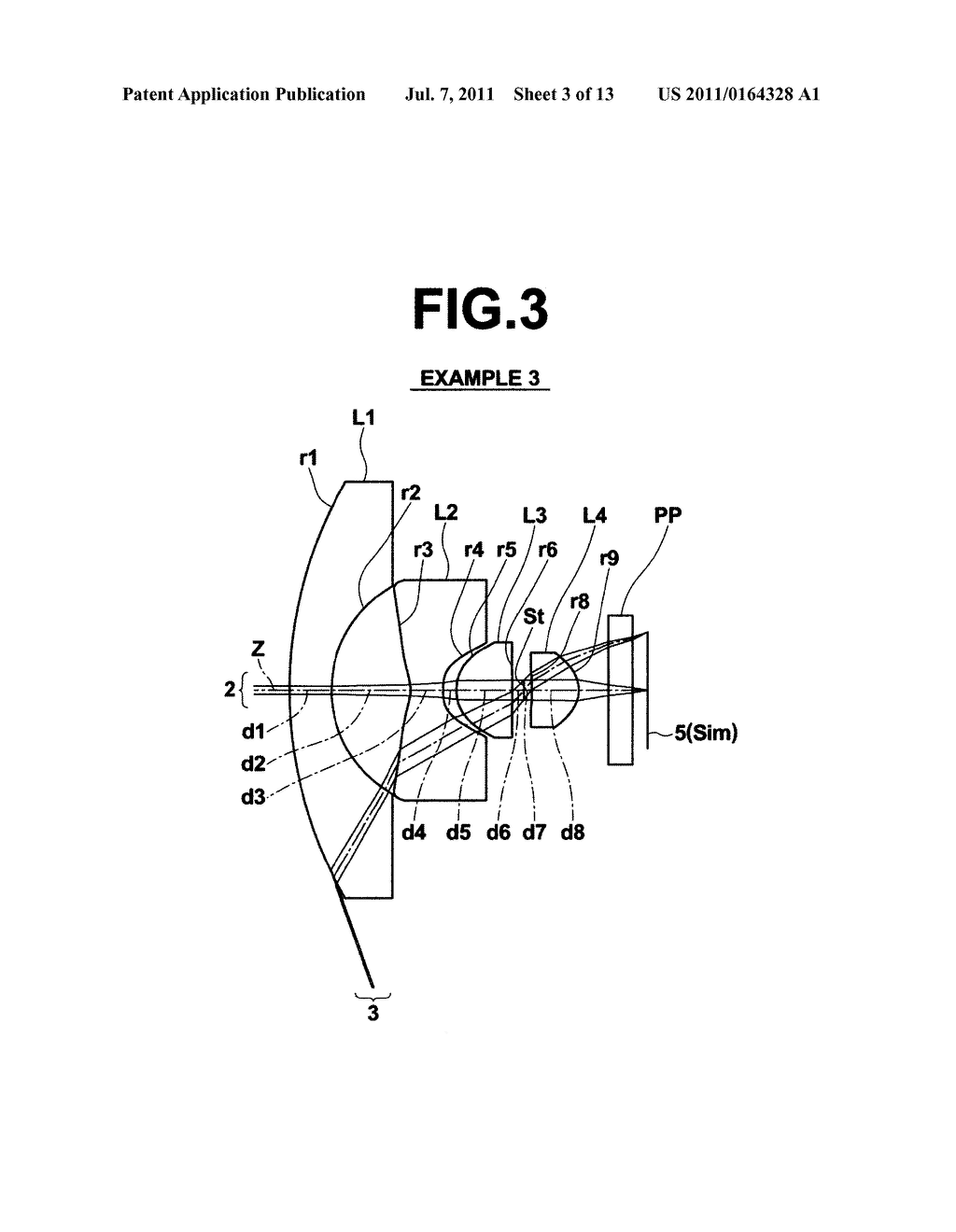 IMAGING LENS AND IMAGING APPARATUS - diagram, schematic, and image 04