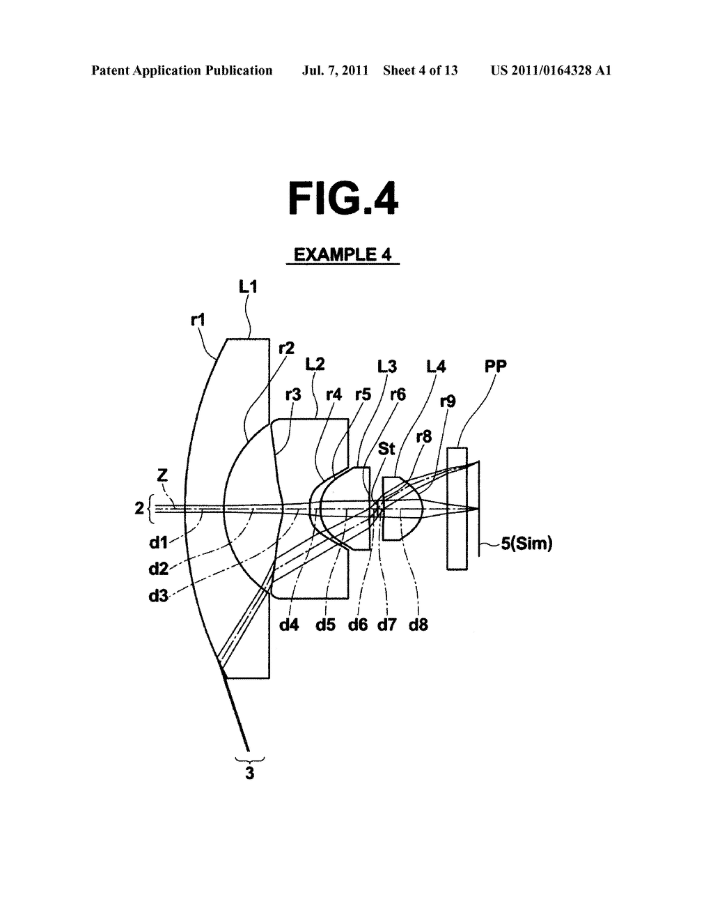 IMAGING LENS AND IMAGING APPARATUS - diagram, schematic, and image 05