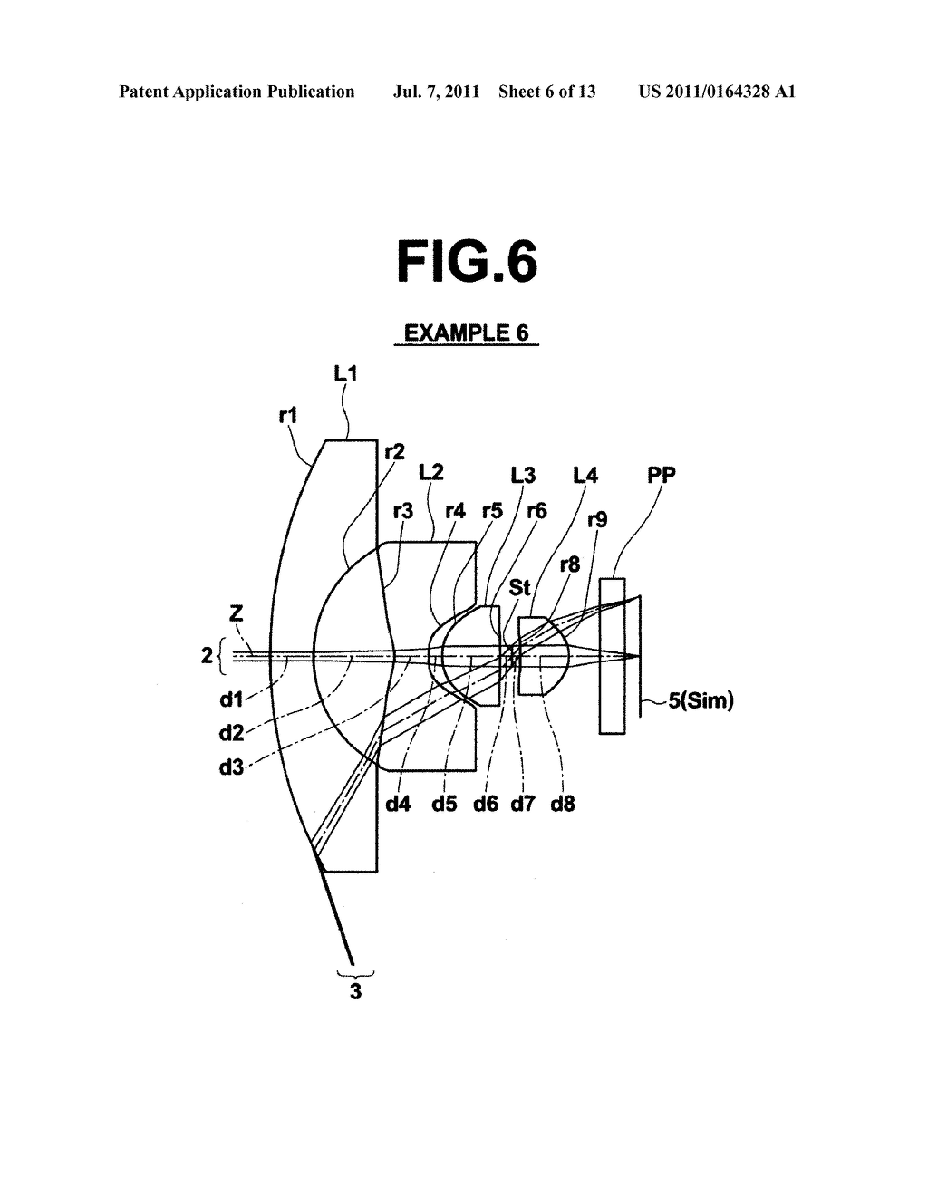 IMAGING LENS AND IMAGING APPARATUS - diagram, schematic, and image 07