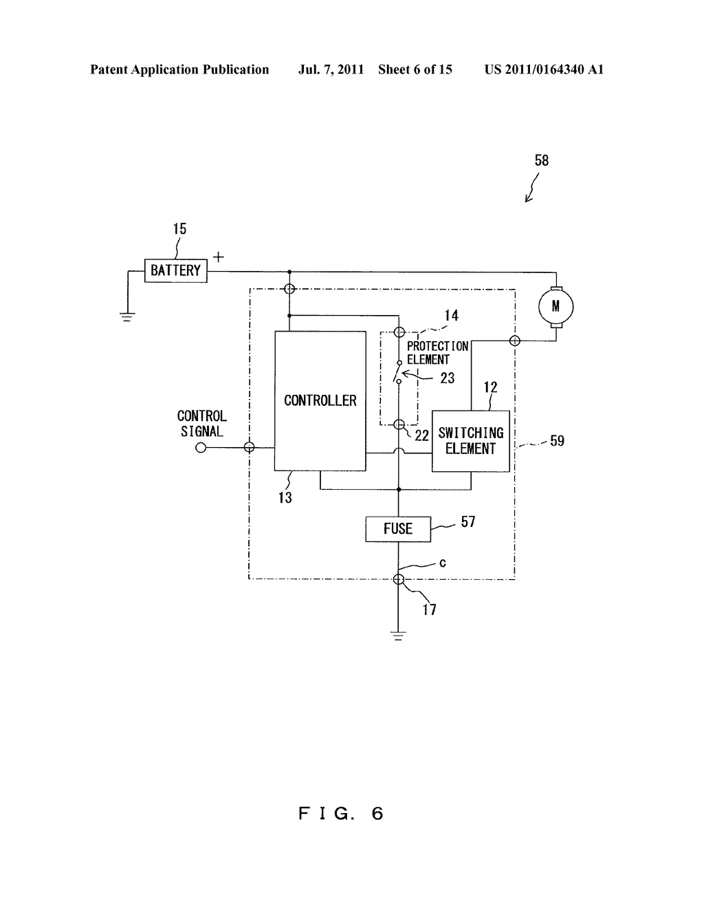 NORMAL-CONDITION-OFF-TYPE PROTECTION ELEMENT AND CONTROL UNIT HAVING THE     NORMAL-CONDITION-OFF-TYPE PROTECTION ELEMENT - diagram, schematic, and image 07