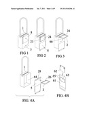 Bag computer display panel support assemply diagram and image