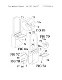 Bag computer display panel support assemply diagram and image