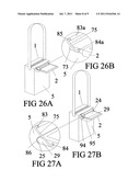 Bag computer display panel support assemply diagram and image