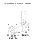 Bag computer display panel support assemply diagram and image